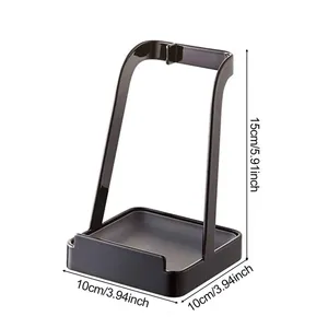 Efficiente organizzatore di utensili da <span class=keywords><strong>cucina</strong></span> in metallo a torre lavello pieghevole uso <span class=keywords><strong>porta</strong></span> coperchio e supporto per mestolo per la conservazione degli alimenti - Product Image 6
