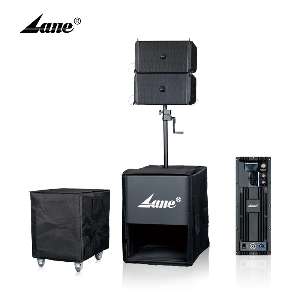Lane MX2.1 Factory Price Professional Super Bass Portable PA Waterproof 18 inch Active Line Array Sound System Speaker