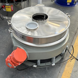 Équipement de criblage à décharge directe à double vibration pour l'élimination des impuretés Machines de traitement des aliments à moteur pour poudre - Product Image 4