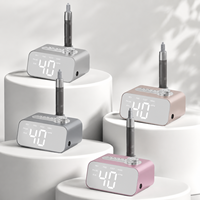 Ponceuse à ongles professionnelle sans fil, moteur brushless 40000 tr/min, grand écran, faible vibration pour salon haut de gamme