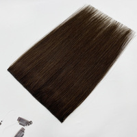 Extensions de cheveux invisibles de haute qualité en fil de pêche, double trame, qualité Remy, cheveux humains chinois, sans traitement chimique