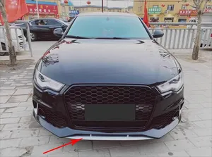 สปอยเลอร์กันชนหน้ารถยนต์ RS6 RS7 ปี 2009 ถึง 2018 ชุดแต่งกันชนล่าง ดิฟฟิวเซอร์ อะไหล่รถยนต์ - Product Image 2