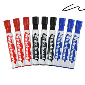 Marqueur effaçable à base d'eau personnalisé en gros, encre noire et rouge pour le bureau, l'école, les enseignants, les enfants, certifié EN71 - Product Image 3