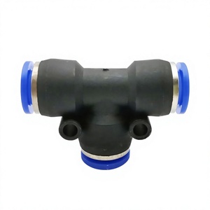 Raccord pneumatique en plastique PE à branchement rapide, connecteur à simple pression, 4-12 mm, tuyau d'air PU, raccord universel pour tuyau - Product Image 3