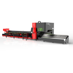 Machine de découpe <span class=keywords><strong>laser</strong></span> 3D à fibre de tube avec deux mandrins Chine Machine de découpe <span class=keywords><strong>laser</strong></span> professionnelle à tube métallique - Product Image 1