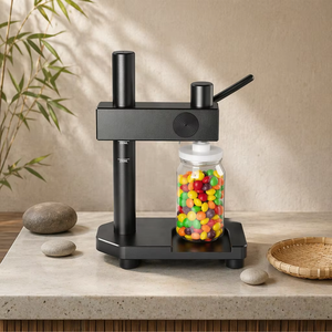 Machine de scellage manuelle et automatique pour bouteilles en plastique de 55 mm, presse-capsules pour bouteilles de boissons 55 mm 55 mm 55 mm - Product Image 5