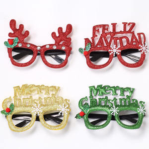 Gafas Decorativas Navideñas 2023 Más Vendidas, Juguetes para Fiestas de Adultos y Niños, Gafas Decorativas con Diseño de Papá Noel, Muñeco de Nieve y Astas de Reno - Product Image 4
