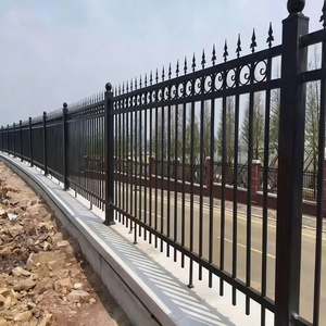 Panneaux de clôture en acier Designs de haute qualité Panneaux de clôture en fer forgé en métal pour l'extérieur Clôture ornementale - Product Image 1