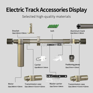 Barra Romana Motorizada KYOK en Color Champán Dorado para Villas y Hoteles - Product Image 4