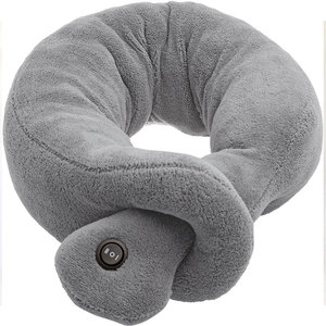 Custom Relaxes Muscles to Relieve Stress Office Home Travel Vibratory Massage Plush <b>Neck</b> <b>Pillow</b> - Product Image 3