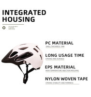 Casque de protection pour vélo de montagne double usage pour adultes avec logo personnalisé gratuit, certifié EN1078, homologué CPSH