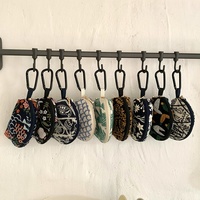 Kantong Penyimpanan Earphone Bordir Tahan Lama, Sederhana, dan Bernapas, Tas Pelindung AirPods Pro 2, Dompet Koin, Gaya Amplop Merah