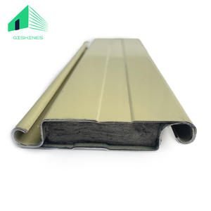 Chine quatre couches PVC résistant au feu évalué volet roulant sortie d'urgence Fiber rideau feu porte ignifuge - Product Image 3