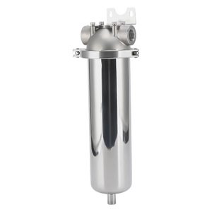 Prefiltro de Acero Inoxidable 304 de Instalación Rápida Manual para Sistemas de Ósmosis Inversa Sanitarios para Exteriores, Hogares y Autocaravanas - Product Image 4