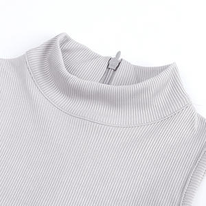 ชุดจั๊มสูทเด็กผู้หญิง แขนกุด ผ้าฝ้าย 100% สำหรับฤดูร้อน ดีไซน์ใหม่ สีพื้น ชุดเสื้อผ้าเด็กทารก แบรนด์บูติก - Product Image 6