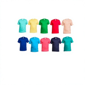 T-shirt en jersey 100 % coton peigné respirant, coupe ajustée, style streetwear, pour hommes, vente en gros, personnalisé, 180 g/m², manches courtes, col rond, couleur unie - Product Image 4