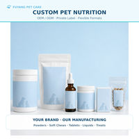 Poudre de probiotiques pour chiens et chats, complément de bien-être pour animaux de compagnie, marque privée OEM