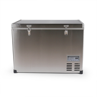 90L 12 volts compresseur congélateur portable voiture réfrigérateur mini réfrigérateurs