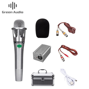 GAM-E300 + Vert Audio Microphone microphone À Condensateur Professionnel alimentation fantôme + 48V ensemble pour ordinateur Portable vivre - Product Image 1