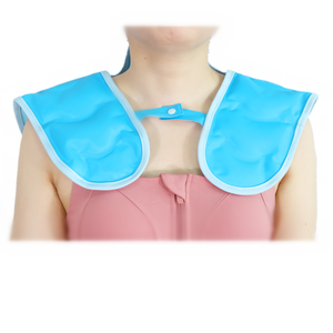 Paquetes fríos calientes de la parte superior del cuello Paquete de hielo del cuello Envoltura con forro de felpa suave Paquete de hielo de compresa fría de <span class=keywords><strong>gel</strong></span> reutilizable - Product Image 6