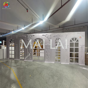 Akrilik zemin yüksek kaliteli zarif akrilik beyaz kraliyet düğün zemin ziyafet olaylar sahne süslemeleri - Product Image 5