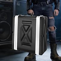 Valise de transport légère et compacte OEM pour disques durs 2U/3U/4U/6U/8U/10U/12U – Boîtier de rangement simple