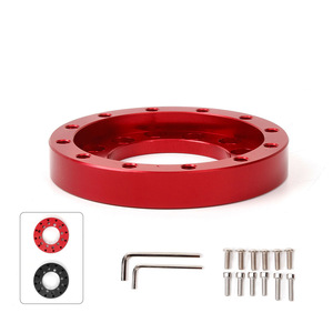 Logitech G25 G27 G920 Steering Wheel Adapter 70mm Red Black Aluminum Mounting Ring For Pc Racing Game <b>Controller</b> - Product Image 4