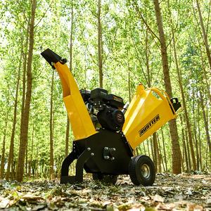 AUSTTER CE Aprobado 6.5HP <span class=keywords><strong>Briggs</strong></span> & <span class=keywords><strong>Stratton</strong></span>/Ducar/Lifan/Loncin/Rato Motor de gasolina Trituradora pequeña de madera - Product Image 1