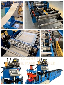 Machine à former les pignons de toit largement utilisée / Machine à profiler les pignons de toit en V 	   Machine de formage à froid pour toitures ou parois en V - Product Image 3