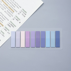 Bloc de Notas Adhesivas Autoadhesivas de Alta Calidad, Impermeables, con Índice, 7.5x5.5cm, Colores Brillantes, Marca Shanqi, para Estudio, Venta al por Mayor - Product Image 5