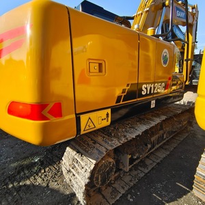 Excavatrice à haut rendement de classe SANY SY125C 12,5 tonnes utilisée en Chine avec une profondeur de 68 kW moteur Isuzu à faible consommation de carburant utilisé - Product Image 5