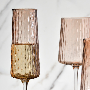 Bộ ly nước màu Mocha phổ biến năm <span class=keywords><strong>2025</strong></span> Samlife-24119set, bộ ly rượu tùy chỉnh, ly thủy tinh chạm khắc - Product Image 2