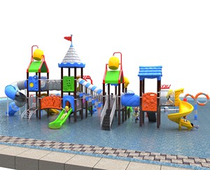 Équipement de <span class=keywords><strong>parc</strong></span> <span class=keywords><strong>aquatique</strong></span> extérieur commercial, toboggan <span class=keywords><strong>aquatique</strong></span> pour enfants, aire de jeux pour piscine d'hôtel - Product Image 4