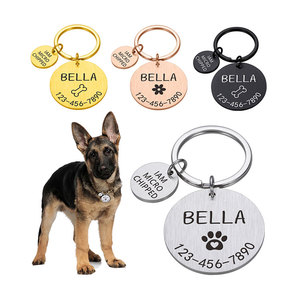 Cá nhân <span class=keywords><strong>Puppy</strong></span> <span class=keywords><strong>Dog</strong></span> name tag thép không gỉ silencer thăng hoa khắc cổ áo <span class=keywords><strong>Dog</strong></span> <span class=keywords><strong>Tags</strong></span> Name ID Pet trống xương <span class=keywords><strong>Dog</strong></span> Tag - Product Image 5
