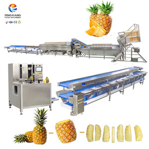 Customized Fruit Pineapple <b>Process</b> Line Pineapple Cleaning Peeling Coring Splitting <b>Machine</b> - Product Image 1