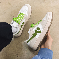 Sneakers personnalisées de marque, en daim de haute qualité, en cuir véritable, décontractées, personnalisées, coupe basse, chaussures de basket-ball pour hommes, chaussures de skate