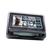 Écran tactile LCD IPS 8 pouces pour siège arrière de bus avec système de divertissement TV, carte SD et USB-MP5