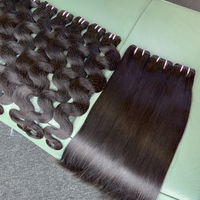 Extensiones de Cabello Humano Ondulado, 100% Virgen, Cabello Vietnamita Crudo, Alta Densidad, 10-24 Pulgadas, Trama Doble a Máquina