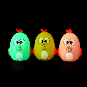 Jouet anti-stress poulet aux yeux bouleux Autonomy, en TPR, pour enfants et adultes, avec fonction phosphorescente - Product Image 3