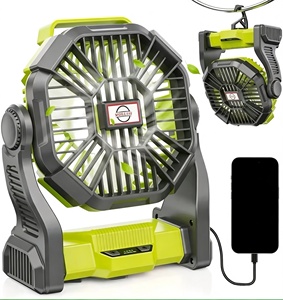 Ventilador de Mesa Portátil USB para Verano, Enfriador de Aire de Escritorio con Batería, Edición Limitada para Exteriores - Product Image 1