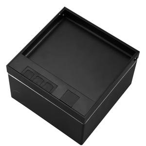 Ab standart çift çıkış zemin soket alüminyum alaşım gömülü 16A anma akımı 2 AC fiş çıkışları kapak çevirin soket - Product Image 1