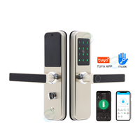 TTLock App Empreinte Digitale Antivol Appartement Chambre Serrure De Sécurité En Acier Inoxydable 304 Cerradura Inteligente Numérique WiFi Smart Lock