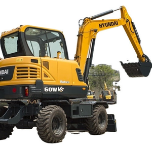 Excavadora Hyundai R60WVS Usada, Alto Rendimiento y Estabilidad, Peso Operativo de 6 Toneladas, Capacidad de Cucharón de 0.21m, Motor y Caja de Cambios en Buen Estado - Product Image 1