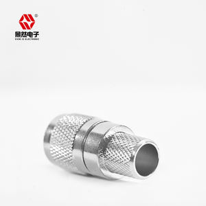 50 Ом никелированный DC-6GHz TNC Штекер прямой обжимной RF разъем RG8 кабель совместимый электронные приложения RF разъем - Product Image 6
