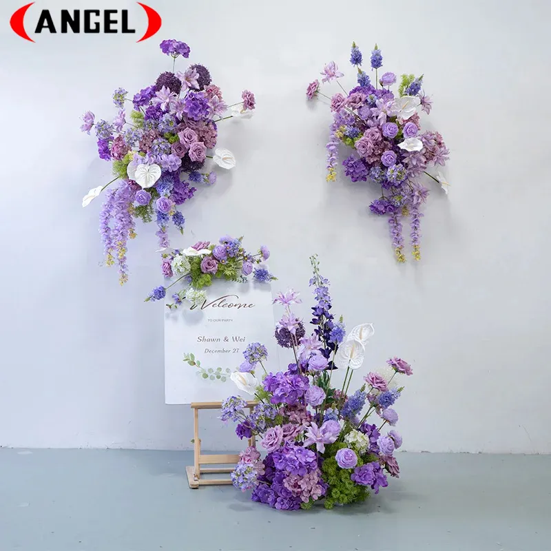 Decoração para casa, festa, igreja, evento, casamento, espaço, beleza, fotografia, adereços, flores roxas, arranjos florais, peça central