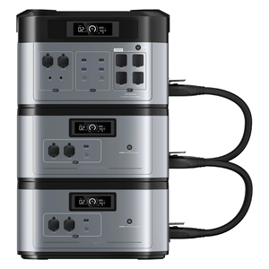Station d'alimentation portable UESEN 2200W 2048Wh LiFePO4, générateur solaire à onde sinusoïdale pure, contrôleur BP200 30A, charge rapide, <span class=keywords><strong>caravane</strong></span>, camping-car - Product Image 5