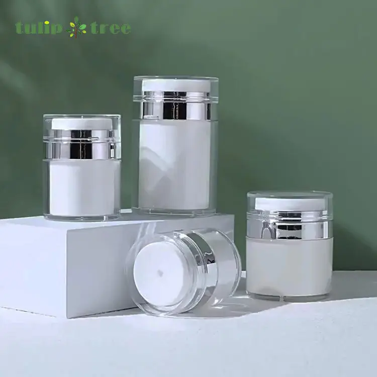 wholesale OEM/ODM 15ml 30ml 50ml 80ml Airless Pump Bottle Airless jar