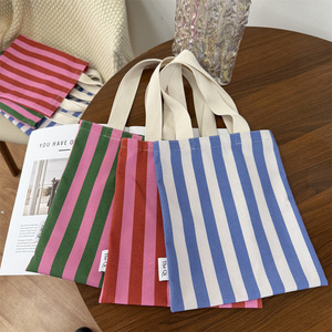 Cotton Striped <b>Envelope</b> Bag Personalized Logo Printing for Storage Promotion Dust Bag Shoe Bag <b>Gift</b> Packaging Bag - Product Image 4