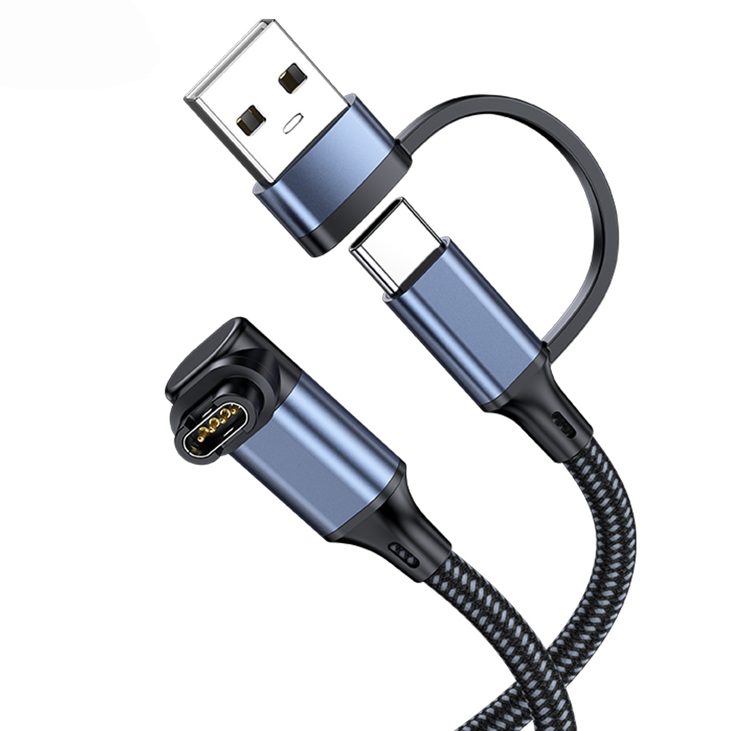 USB A+C Gris