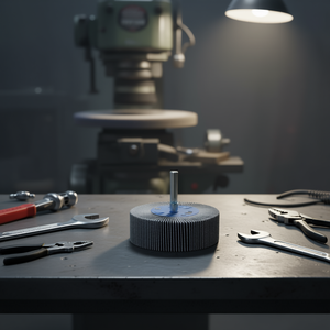 Disco Abrasivo de Tela Ttake, 60x40 mm, Eje de 6 mm, Grano 120, para Pulir Metal - Product Image 3